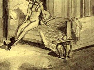 vintage erotic illustration brings back steamy memories