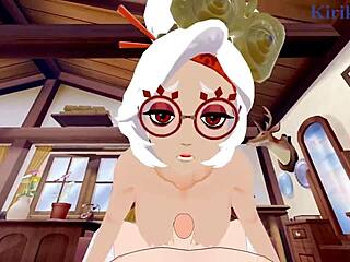 i watch purah's intense sex in legend of zelda hentai, her big tits bouncing during creampie in 3d cartoon