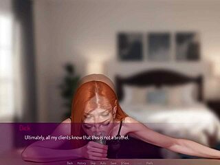 Redhead wife tests rough deepthroat in 3D hentai live