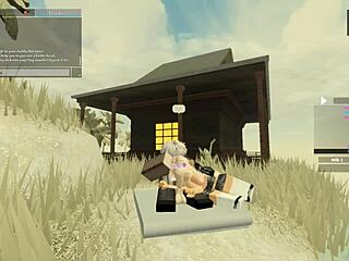 roblox game featuring cute characters in action