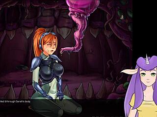 Starcraft ii redhead striptease in anime game