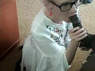 Attempting Impregnation with a Massive Black Monster Cock