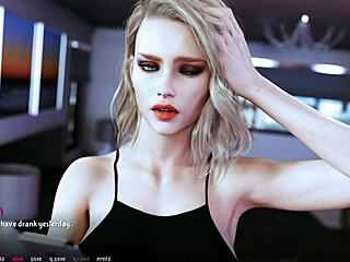 Big dick in small boob girl in animated porn