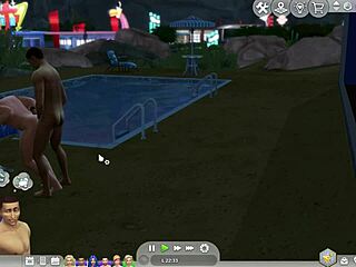 Straight sim guy finally gives in to gay temptation 😏