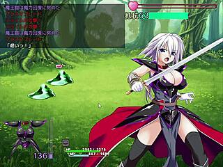 demon king armor gameplay in anime hentai style