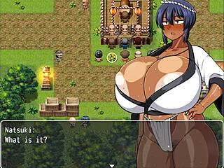 Curvy Natsuki Shines in Hentai Game Festival Blowgang