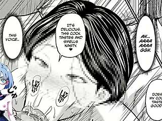 I-I can't believe that Japanese milf dominated me with her big tits, it was so intense...