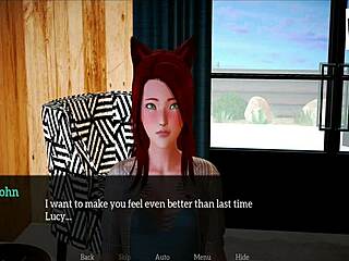 My new family welcomes big ass redhead with monster cock.