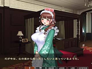 I play maid-san to boin game