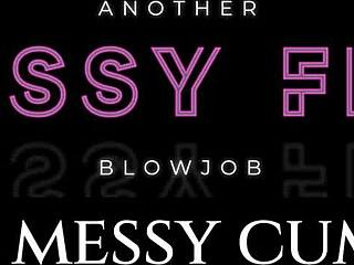 Classy Blonde Slut Delivers Messy Cumshot After Intense Blowjob