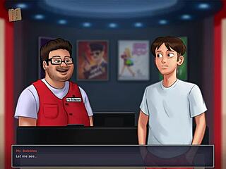 Walkthrough of the ecchi game Summertime Saga version 1.2.0