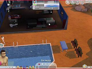 Straight sim guy finally gives in to gay temptation 😏