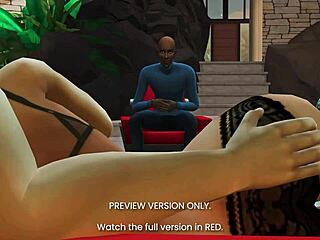 Two African Amateurs Share White Cock in Threesome