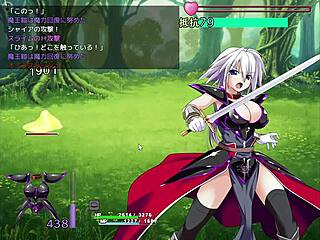 demon king armor gameplay in anime hentai style