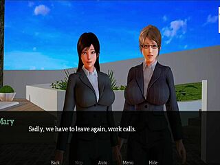 Adult visual novel with erotic content