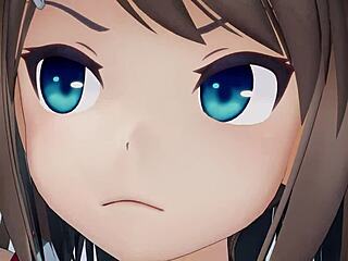 Maya From Kantai Collection Gets Intense Anime Hentai Action