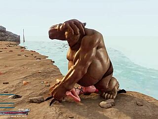 uh, sword x hime game over edits got me shook with monster action!