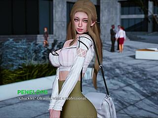 Hentai porn with big-boobed teen in 3D cartoon