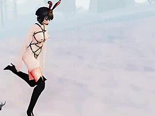 uh, sword x hime game over edits got me shook with monster action!