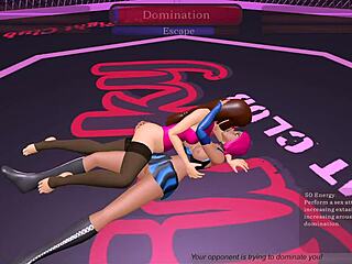 kinky FIGHT club showdown with t1r25 featuring roxy cox VS nagini