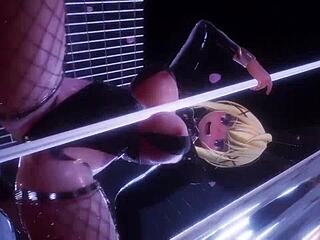 KonoSuba Cowgirl Compilation Featuring Petite Characters Riding To Orgasm In Hentai