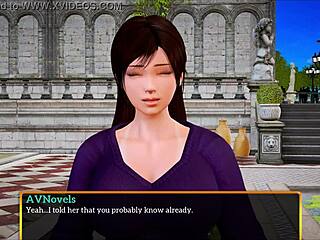 A walkthrough of the anime game with an MILF and big ass