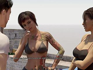 3D animated game with sex and anime characters