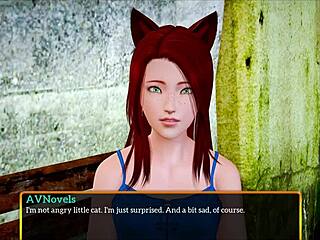 Get an erotic walkthrough of a visual novel called 'My new family 435'