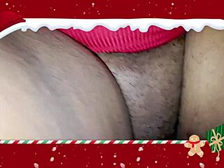 Special christmas anal action