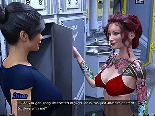 stranded milf with big tits in space wants a chat