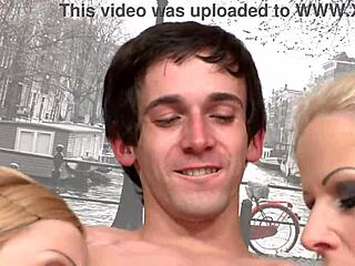 Sandra DeMarco mixes it up in wild bi 4some action