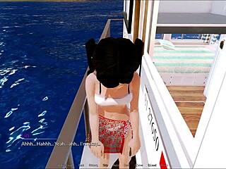 Visual novel adult game walkthrough for Harem Hotel 153
