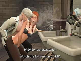 Ginny's Revenge Unfolds in Naughty 3D Hentai Preview Action
