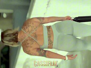 latina wife rides big cock after plug in ass