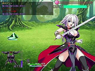 Gameplay armadura rei demônio em estilo anime hentai