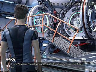 Stranded in Space: Asian Milf Scientist Unveils Sexy Project in Outfit