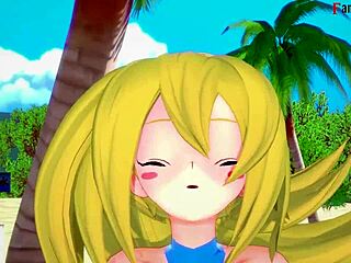 Dark Magician Girl Fucks Hard In Bikini