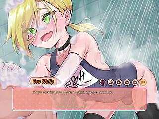 Young femboy gets a sensual hand job in this cartoon porn