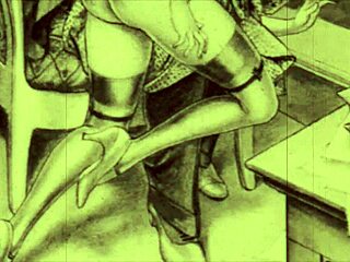 vintage erotic sketches with sensual charm