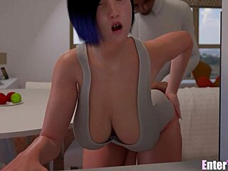 Sexy Trans Freak Takes BBC All Over House