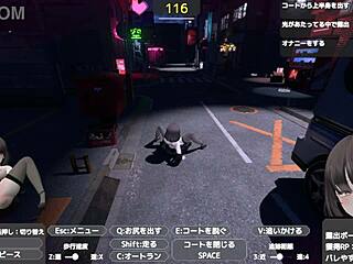 Sereka-san exposes herself discreetly in a naked coat