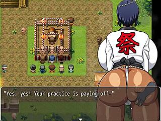 Curvy Natsuki Shines in Hentai Game Festival Blowgang