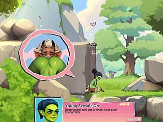 i’m obsessed with young orc face-sitting lucky boy