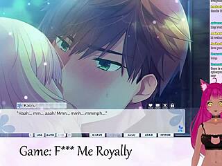 Vtuber Lewdneko's F Me Royale livestream part 1