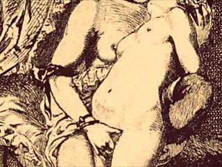 Vintage erotic sketches bring back steamy vibes! 😍