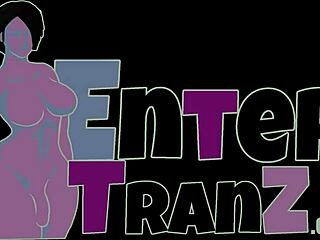 Sexy Trans Freak Takes BBC All Over House