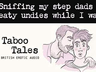 ASMR Gay Erotic Audio of Sniffing Stepdad Underwear