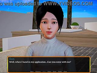 Visual novel with interactive gameplay, walkthrough available