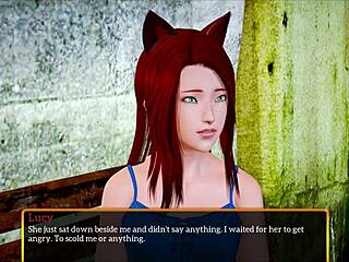 Get an erotic walkthrough of a visual novel called 'My new family 435'