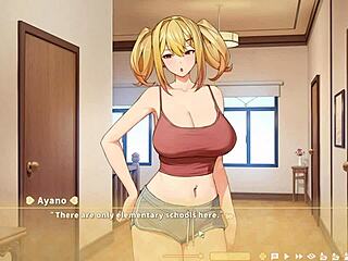 Summer Clover Harem Hentai Game Ep 2 Sexy Boss Offers Quickie If Horny